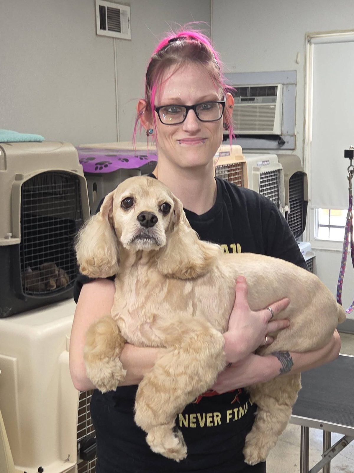 Groomed by people your dog has known for years